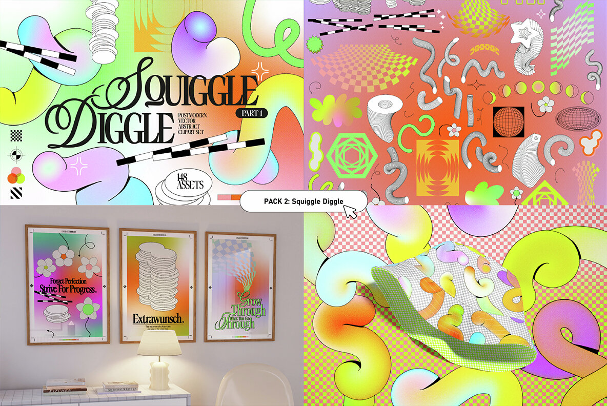 Retro Maximalism Library Bundle 9