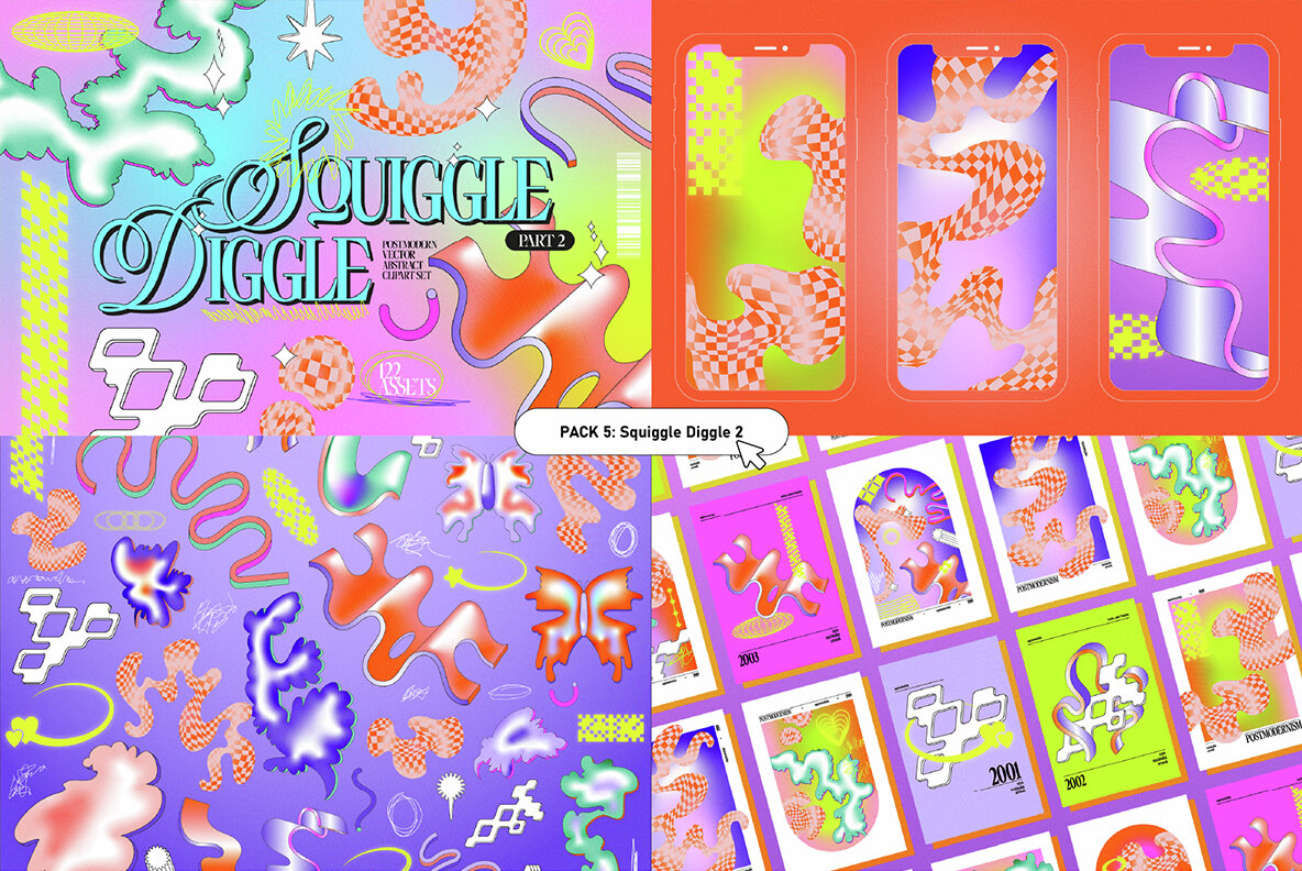 Retro Maximalism Library Bundle 12