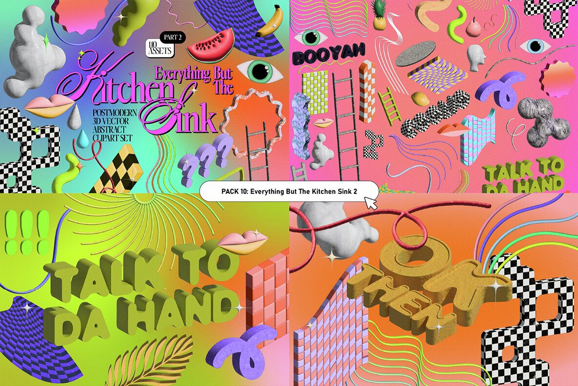 Retro Maximalism Library Bundle 17