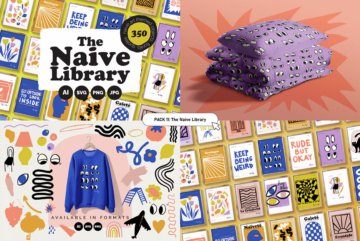 Retro Maximalism Library Bundle 18