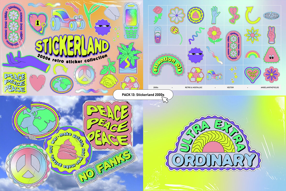 Retro Maximalism Library Bundle 20