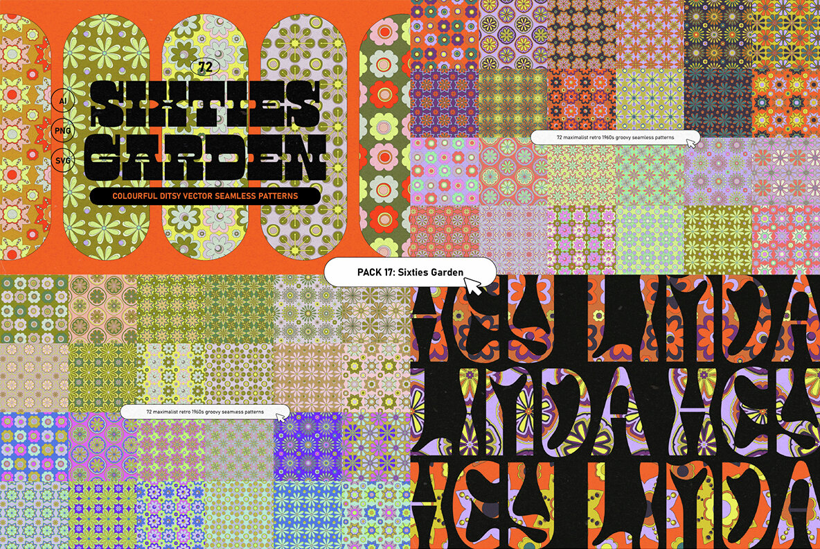 Retro Maximalism Library Bundle 24
