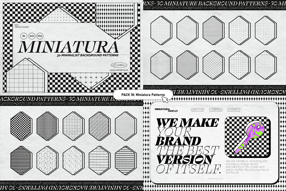 Retro Maximalism Library Bundle 25