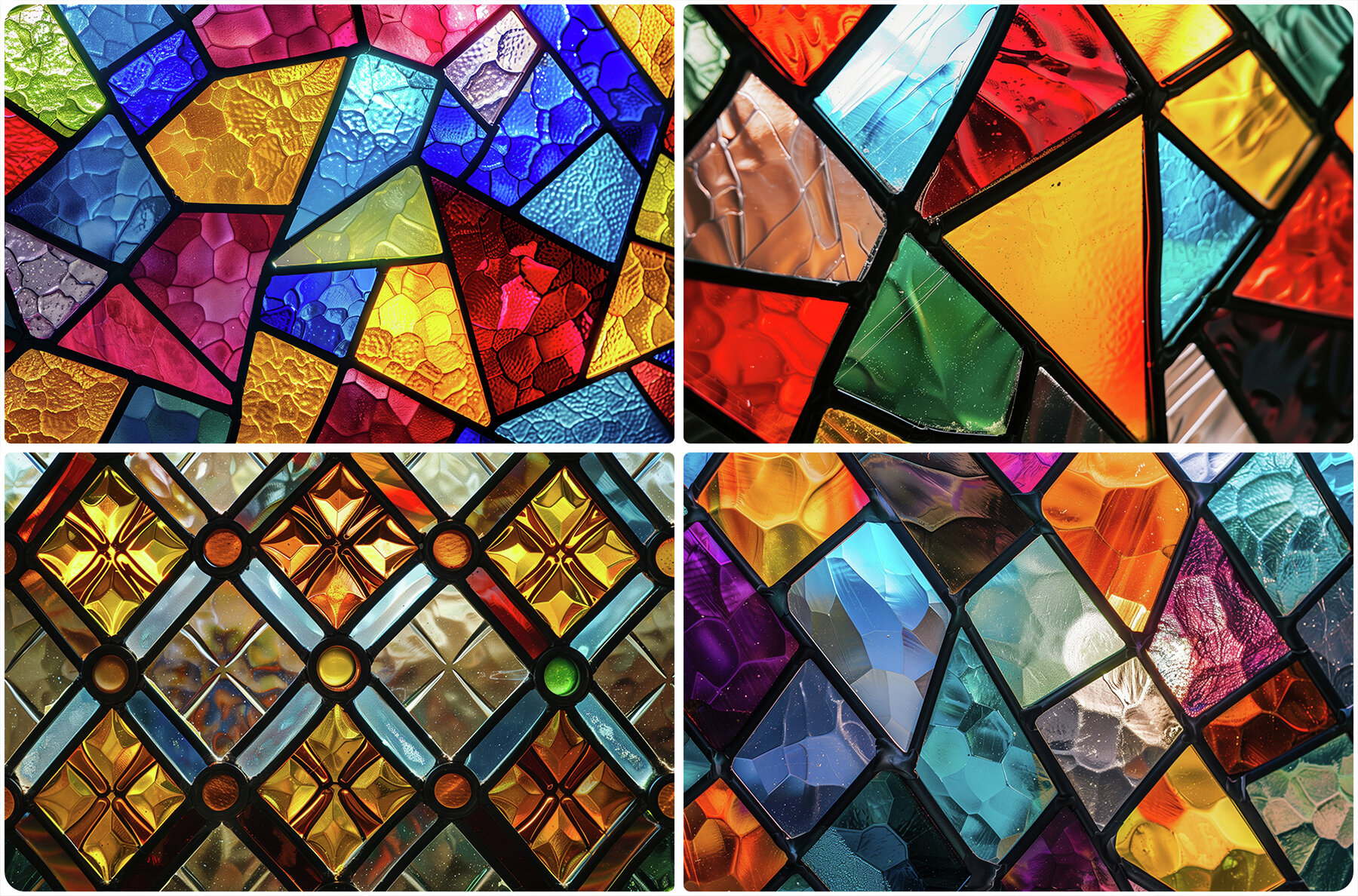 20 Stained Glass Texture Backgrounds 5