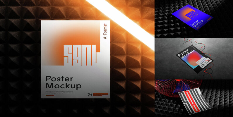 Poster Mockups   SGNL Series