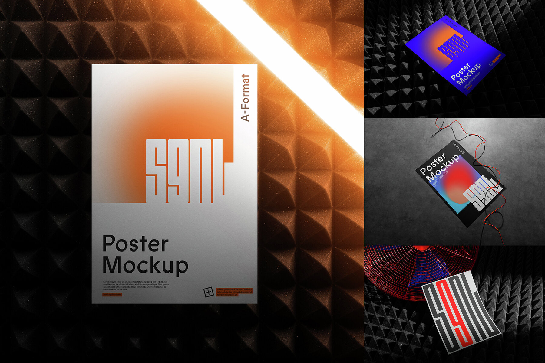 Poster Mockups   SGNL Series 1