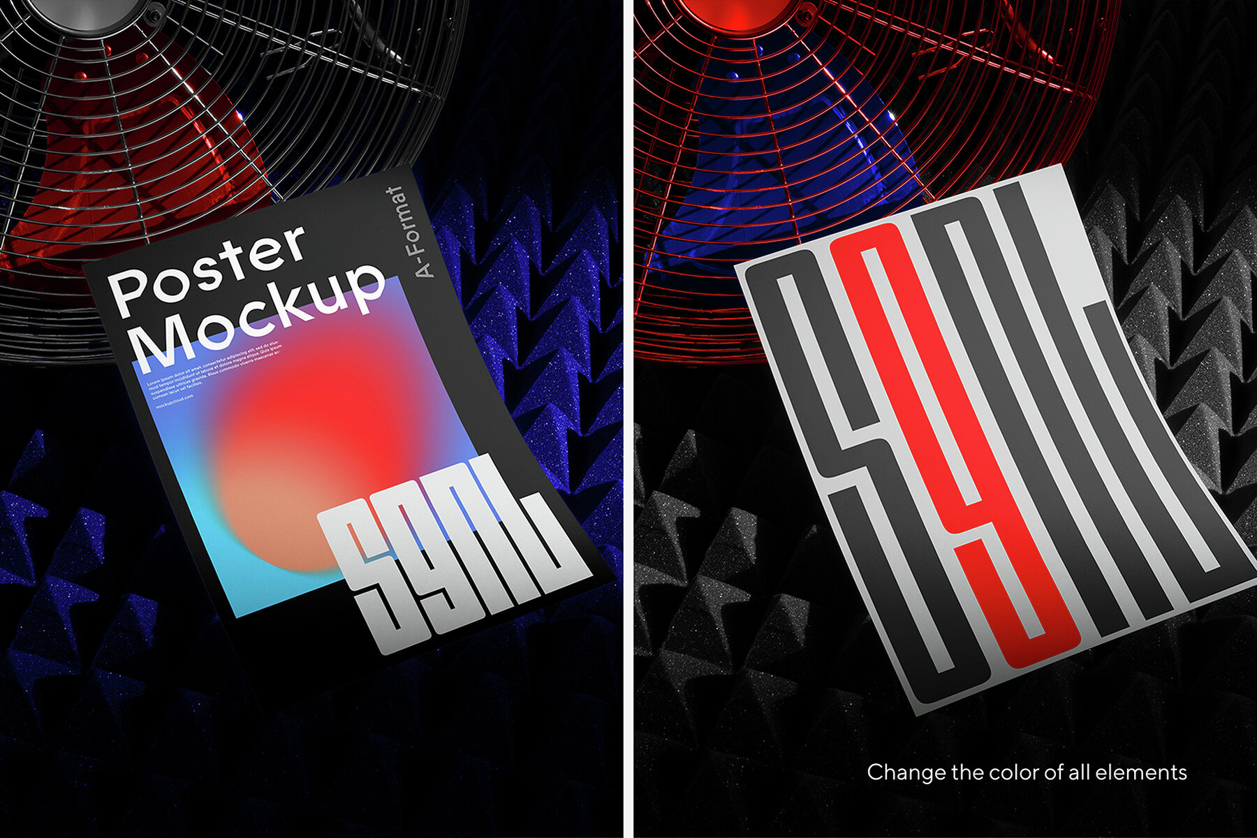 Poster Mockups   SGNL Series 12