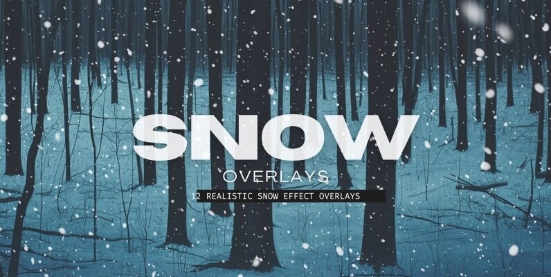 12 Realistic Snow Overlays