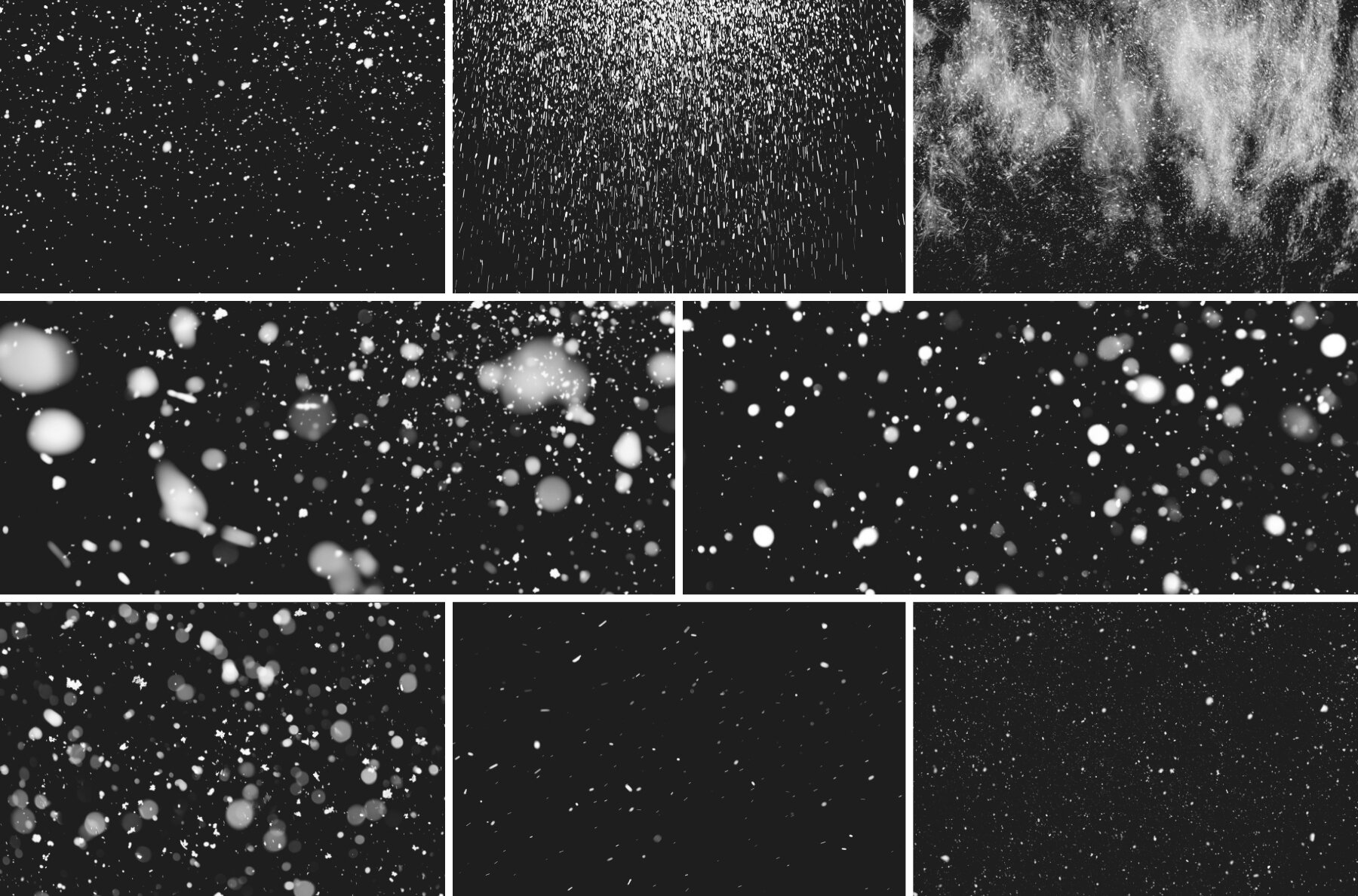 12 Realistic Snow Overlays 6