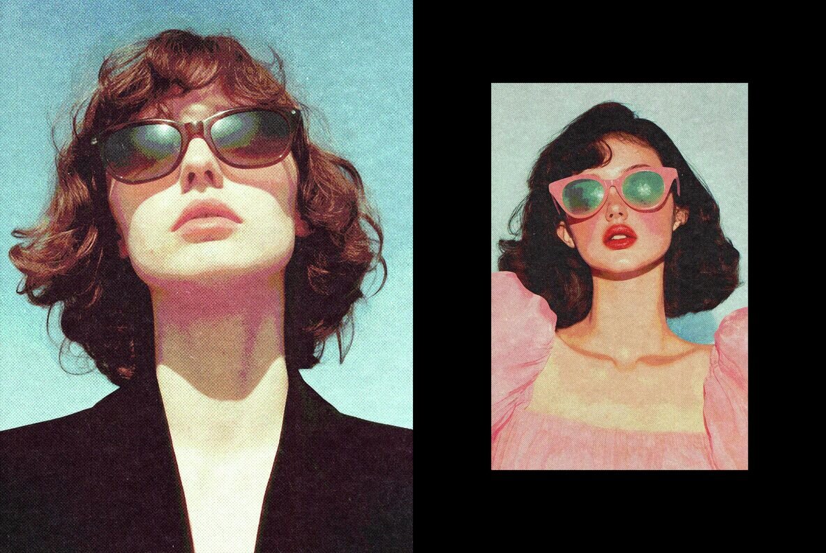 Subtle Halftone Photo Effect 5