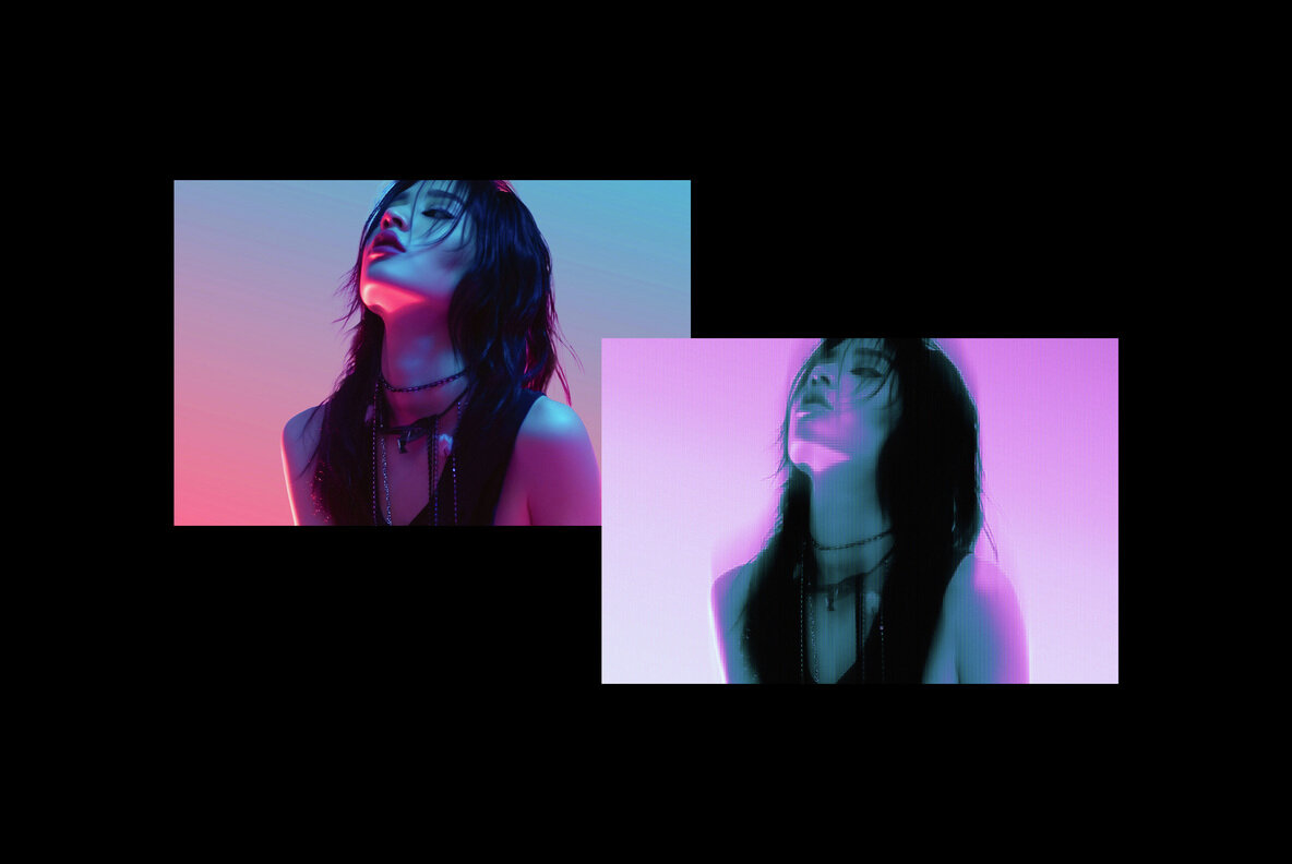 Cyberpunk Motion Photo Effect 5