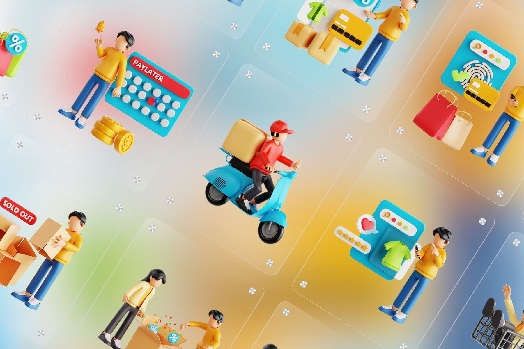 E Commerce 3d Illustration 5