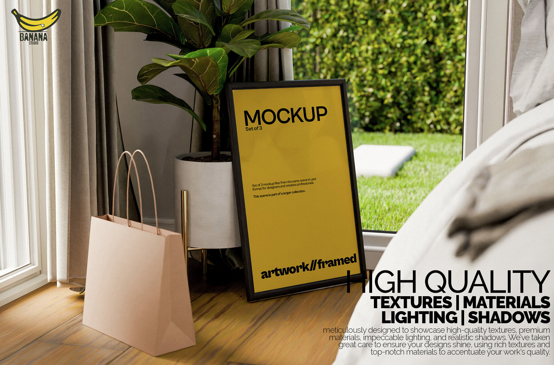 Framed Artwork on The Floor 2