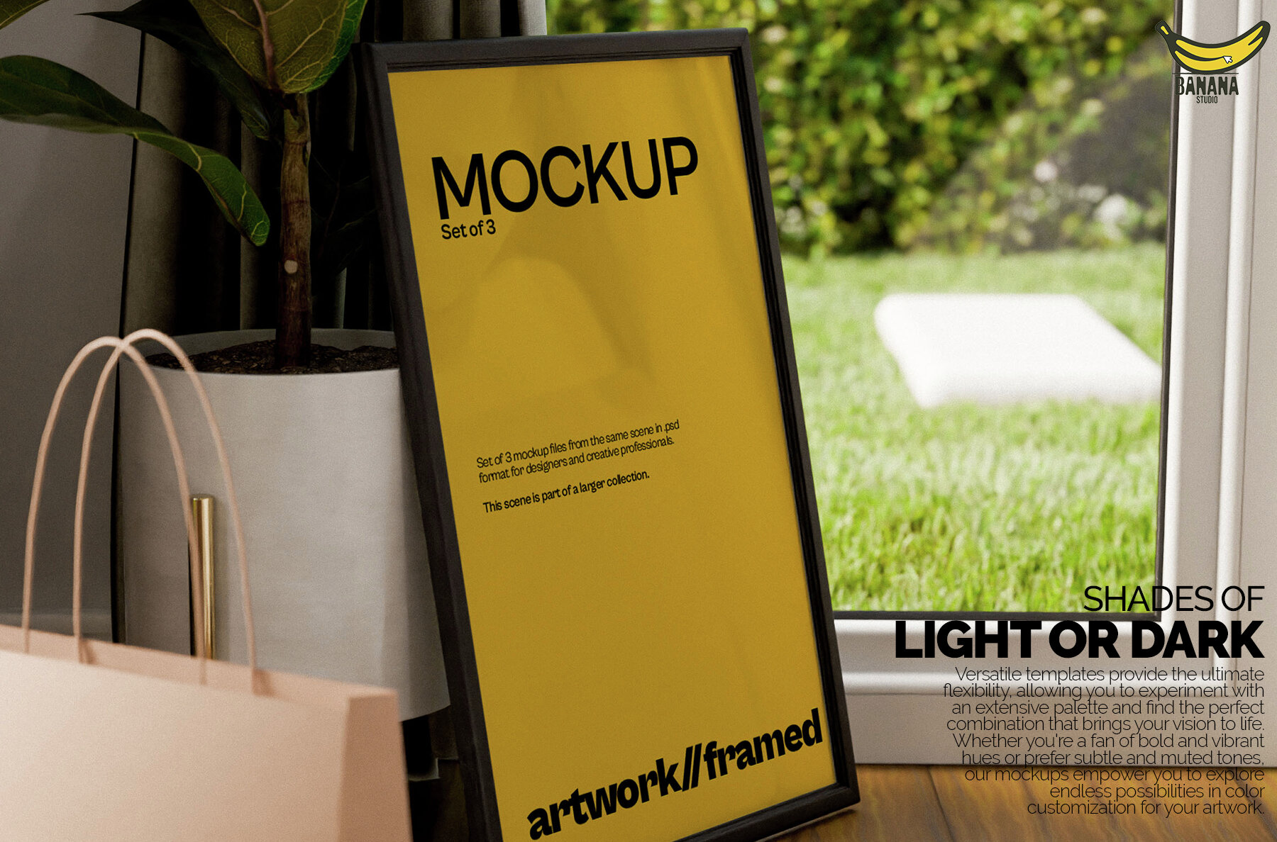 Framed Artwork on The Floor 4