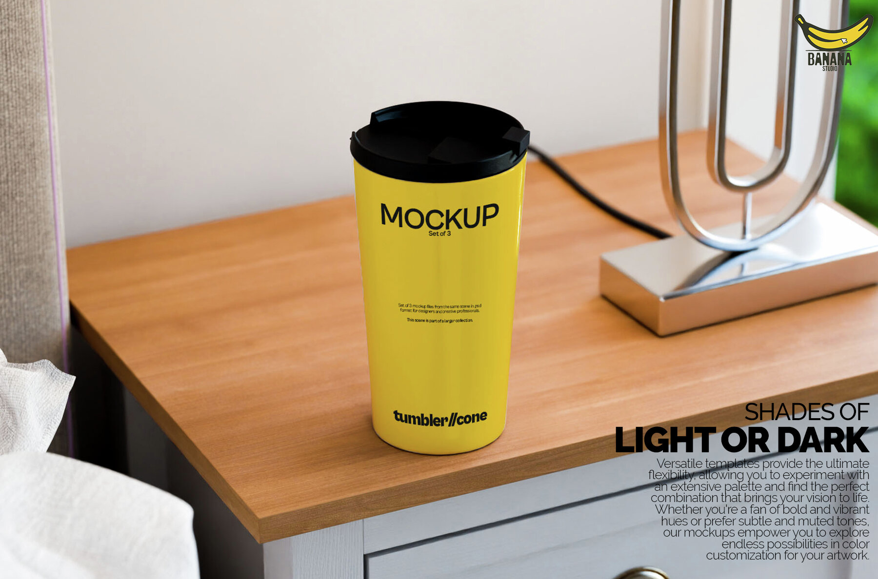 Sublimation White Tumbler Mockup 4