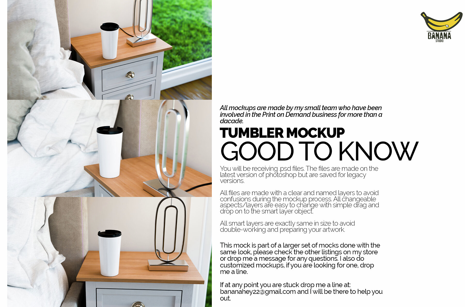 Sublimation White Tumbler Mockup 5