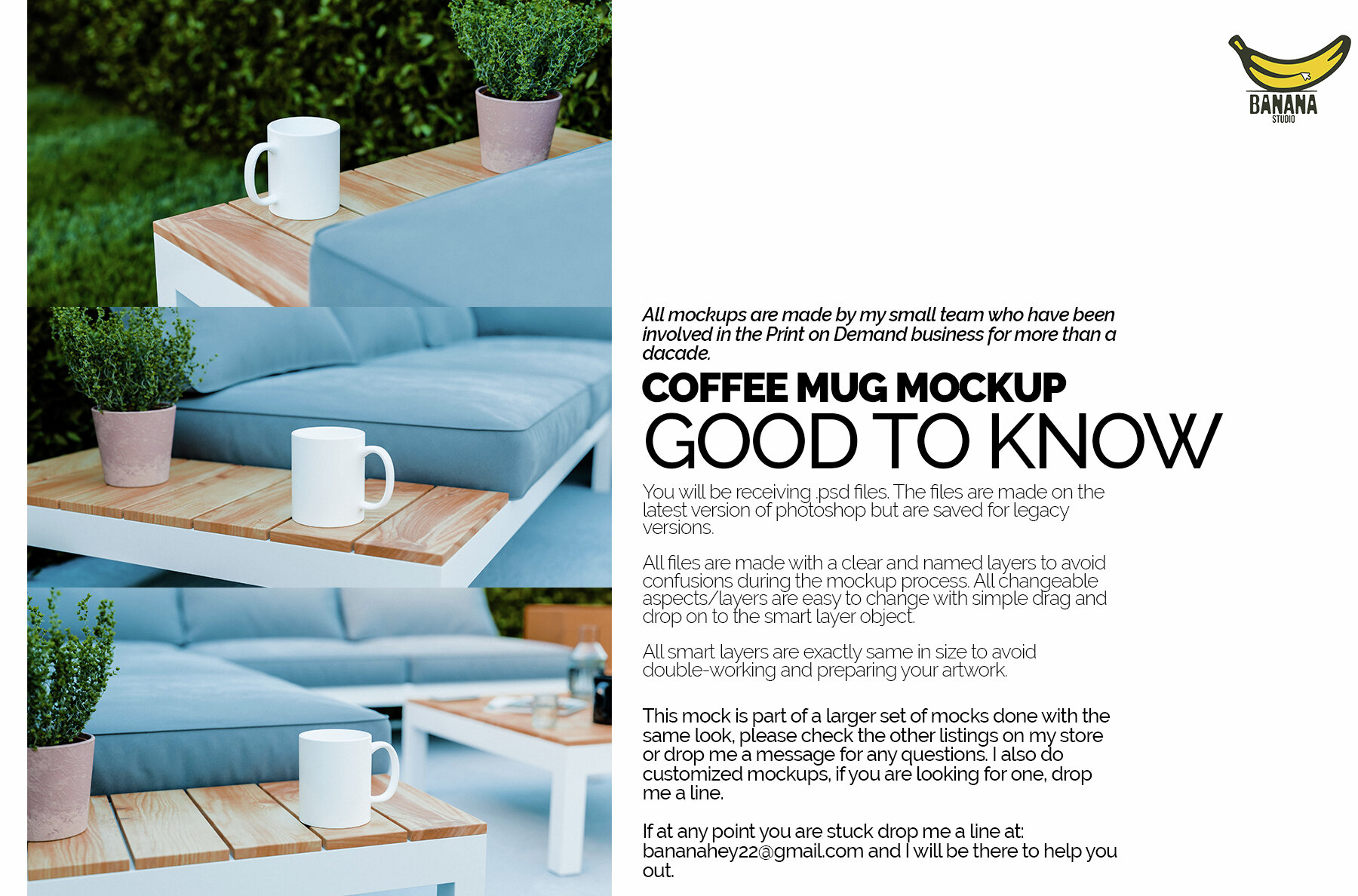 11oz Sublimation White Coffee Mug Mockup Bundle 5