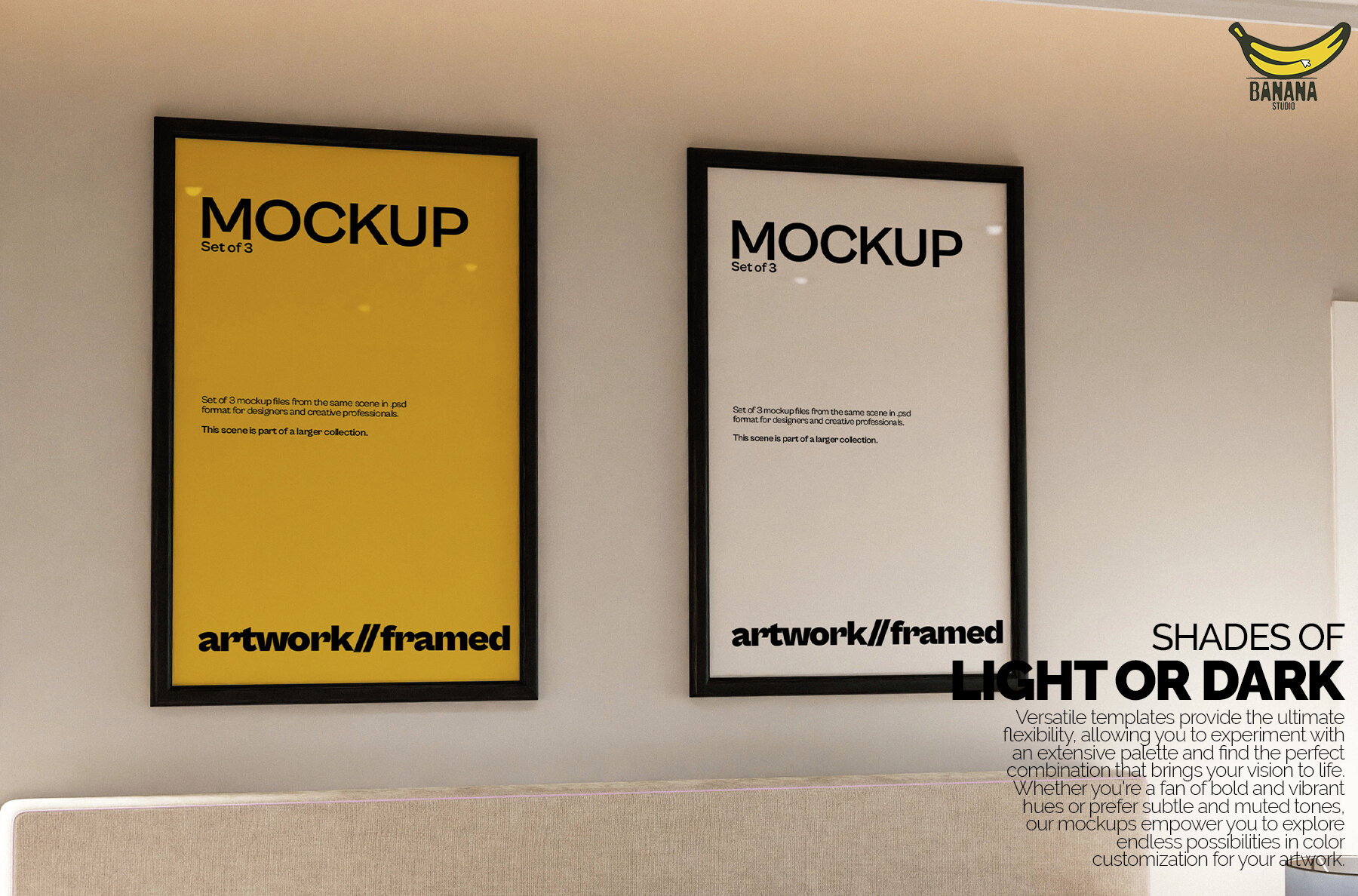 Double or Pair Framed Artwork 4