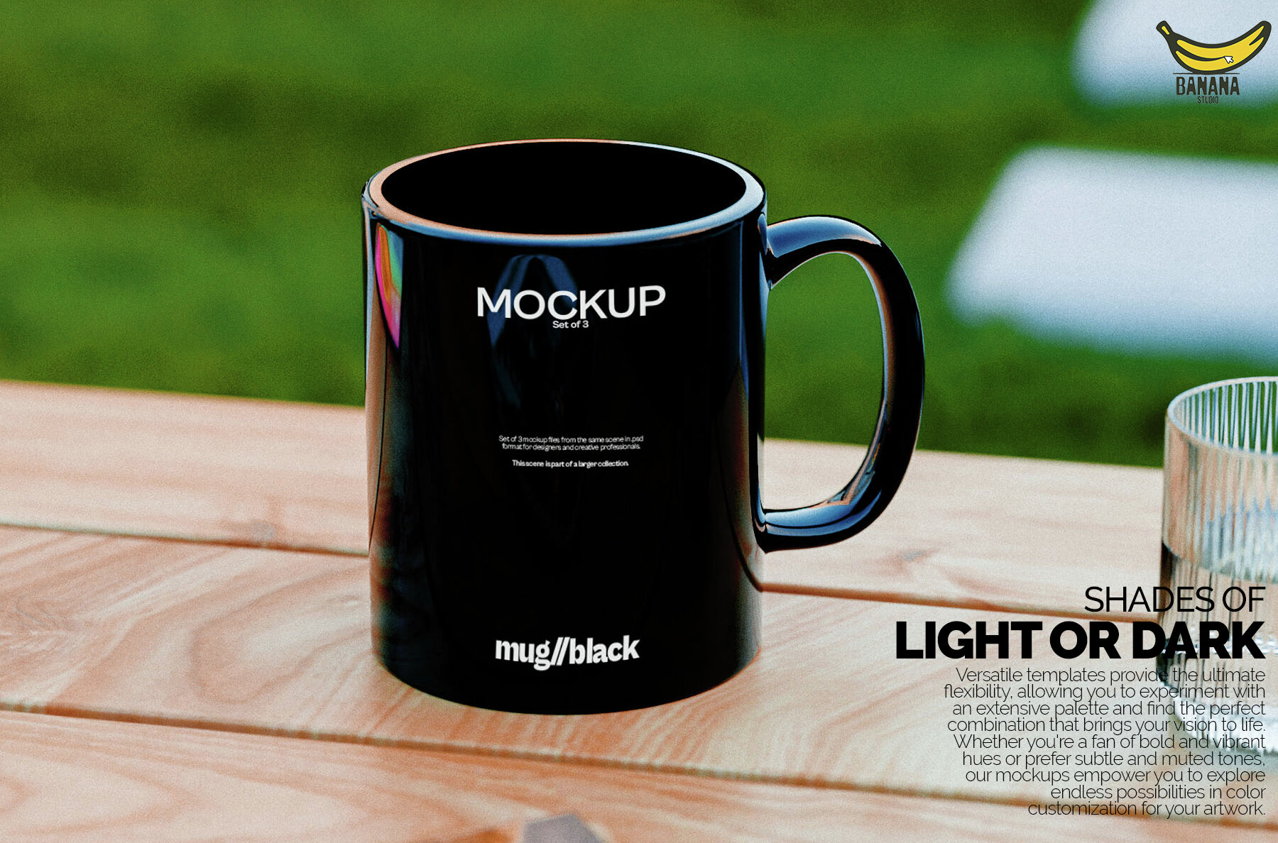 11oz Black Coffee Mug 4