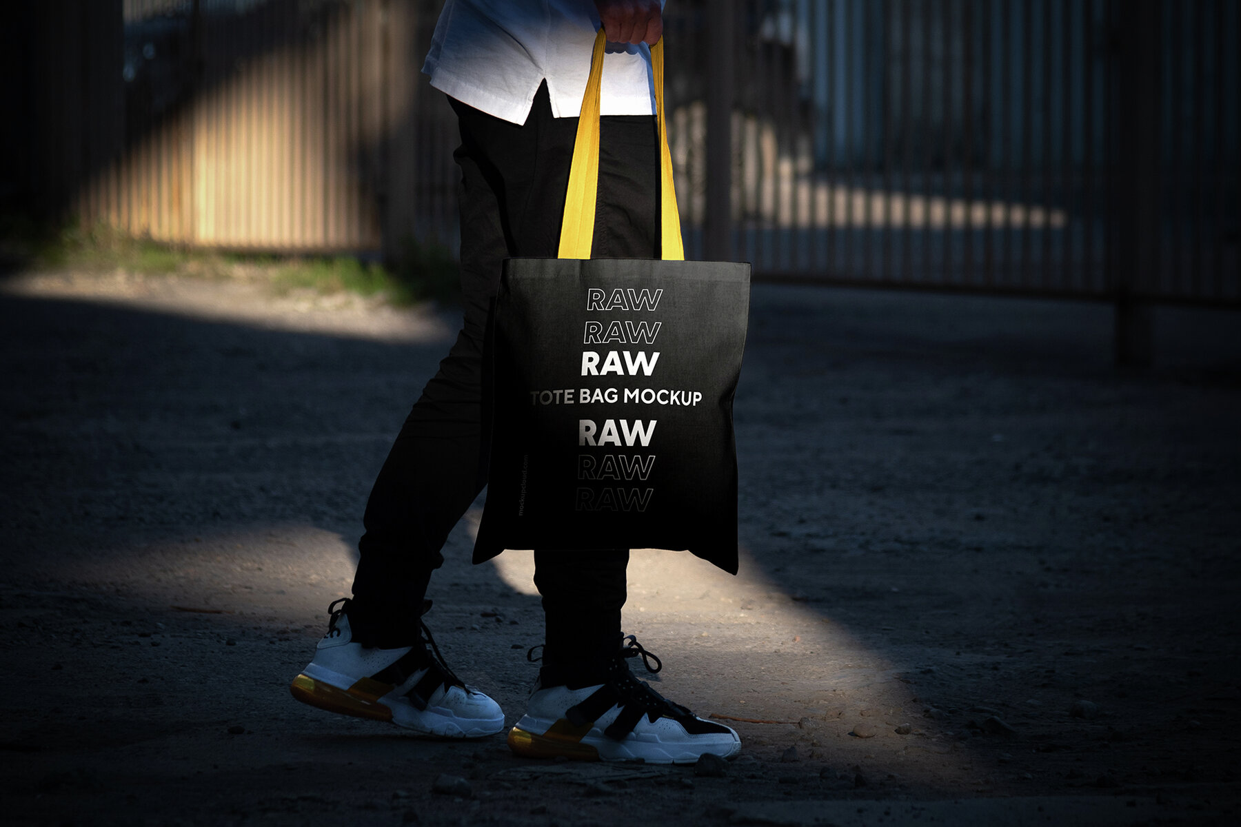 Tote Bag Mockups Kit   Raw Series 10
