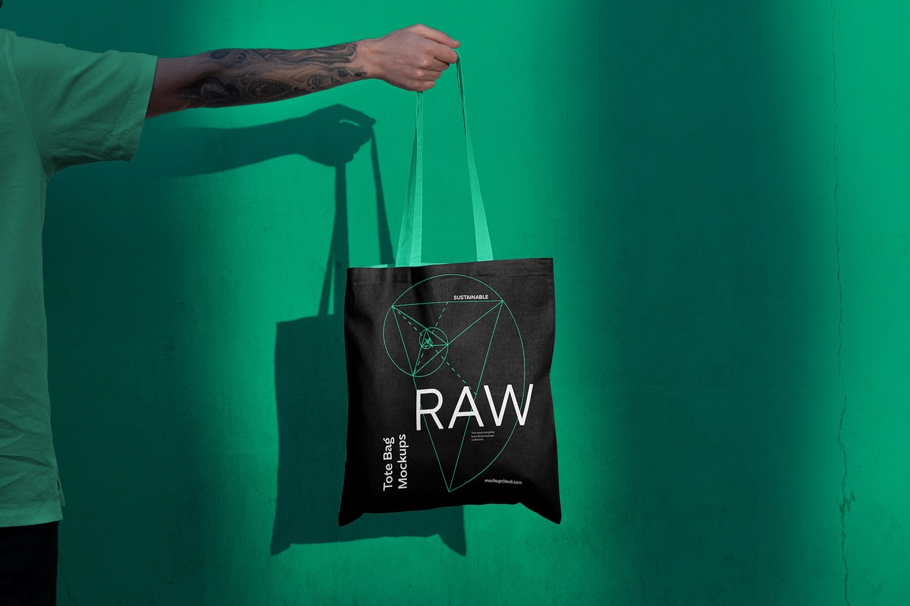 Tote Bag Mockups Kit   Raw Series 11