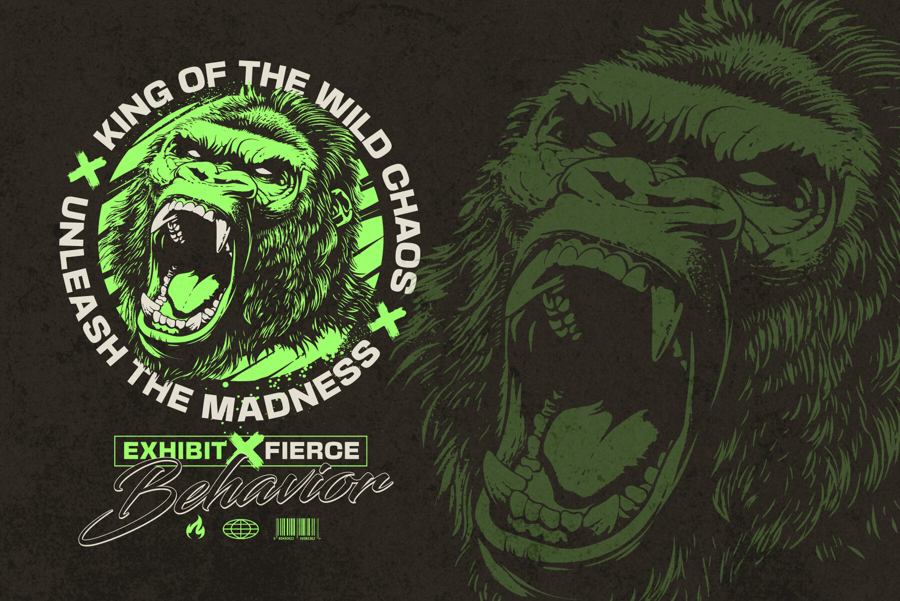 26 Fierce Animals Heads Vector Pack 6