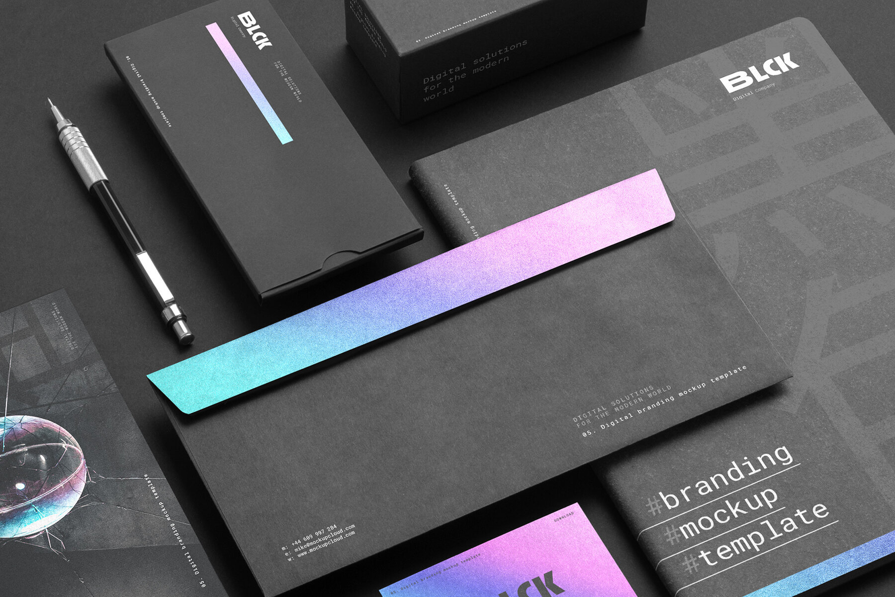 Blck Branding Mockups Kit 1