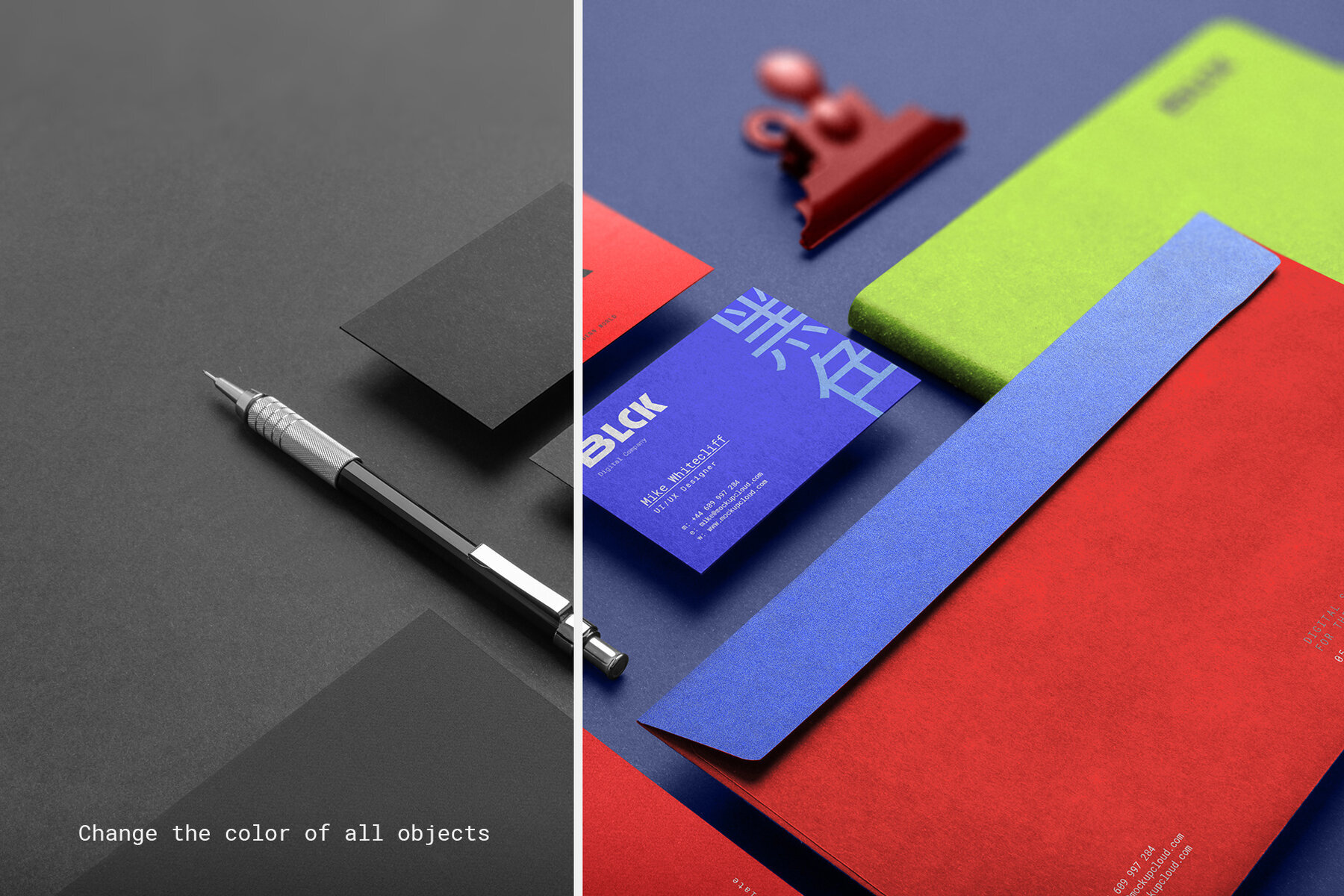 Blck Branding Mockups Kit 3