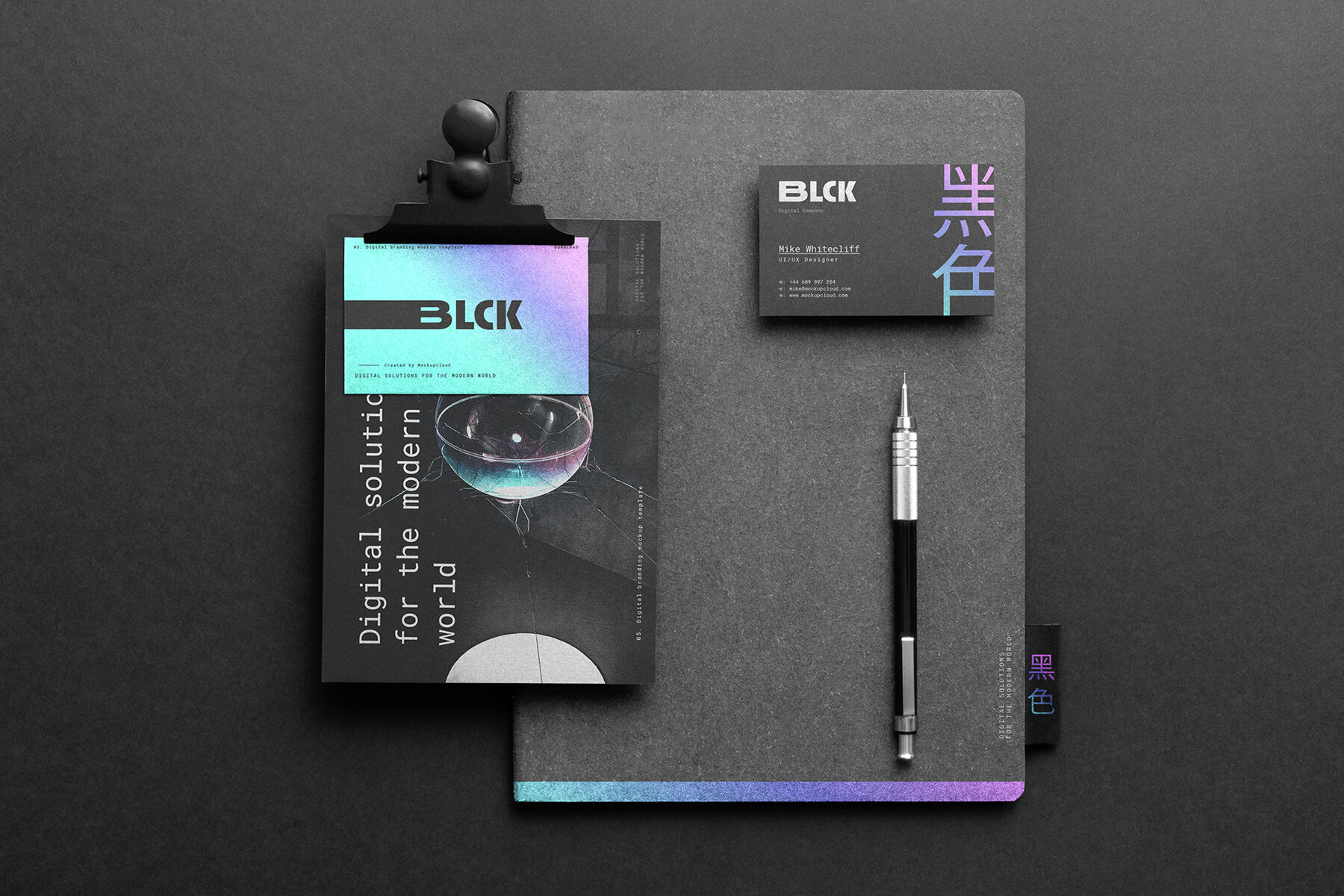 Blck Branding Mockups Kit 5
