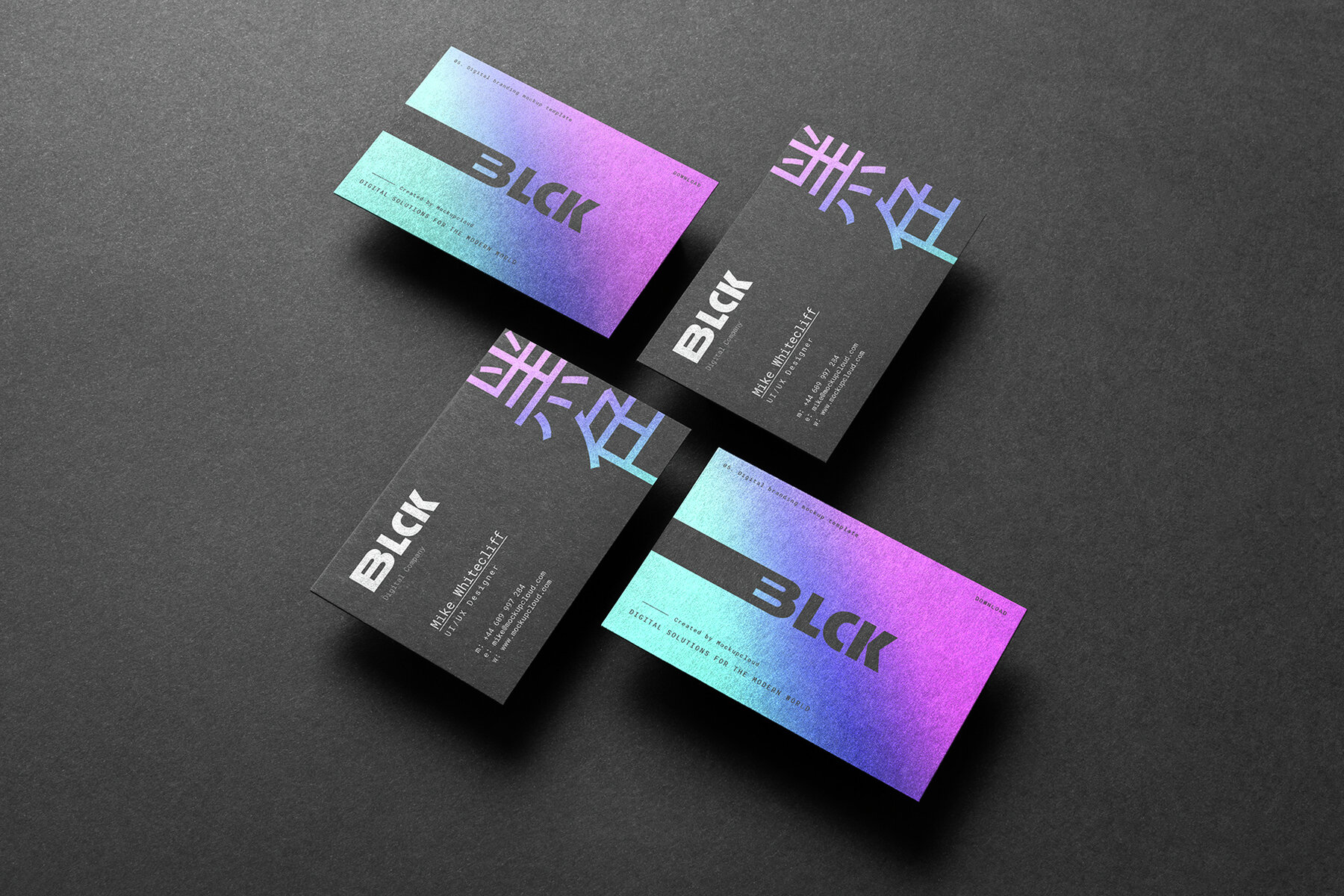 Blck Branding Mockups Kit 8