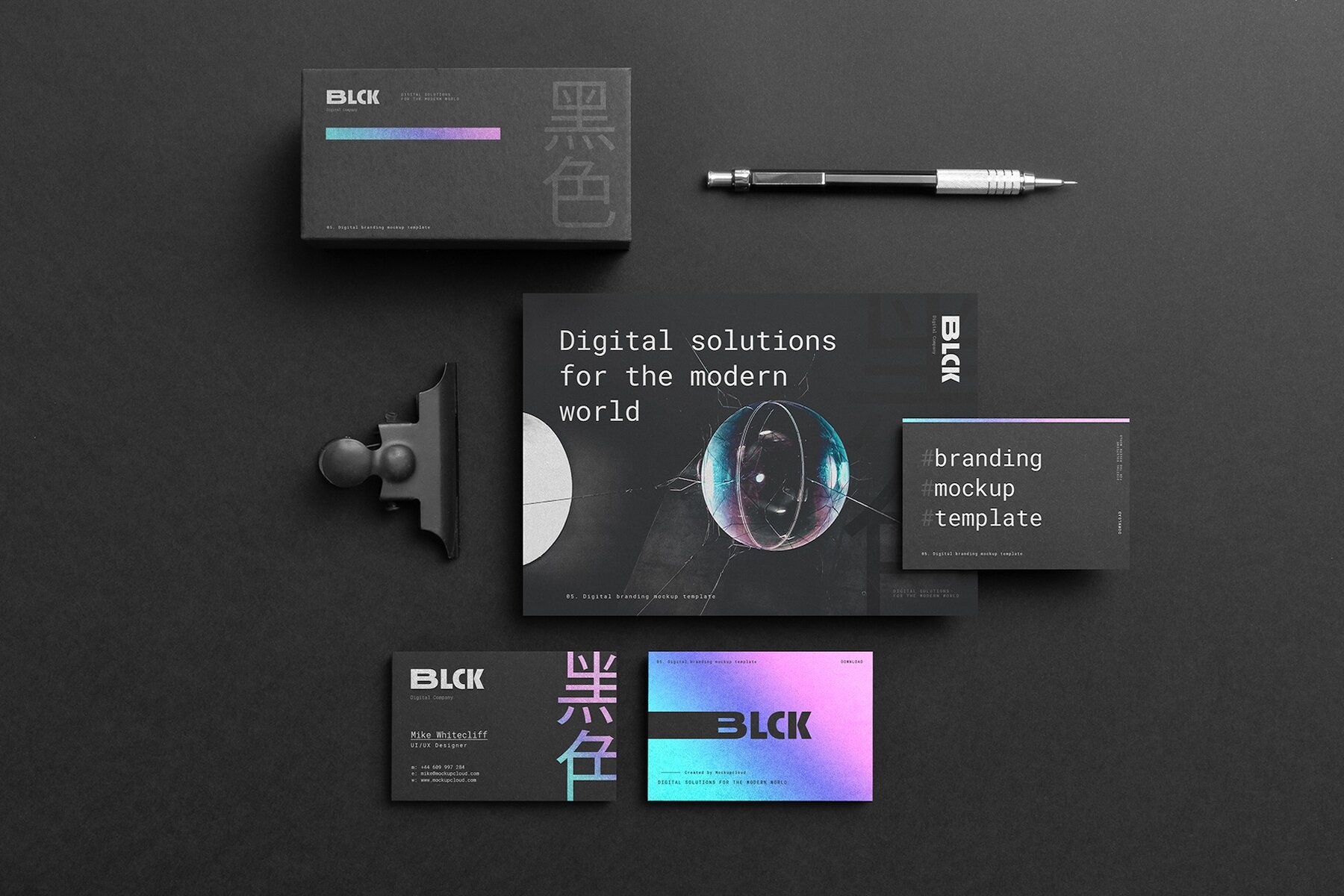 Blck Branding Mockups Kit 13