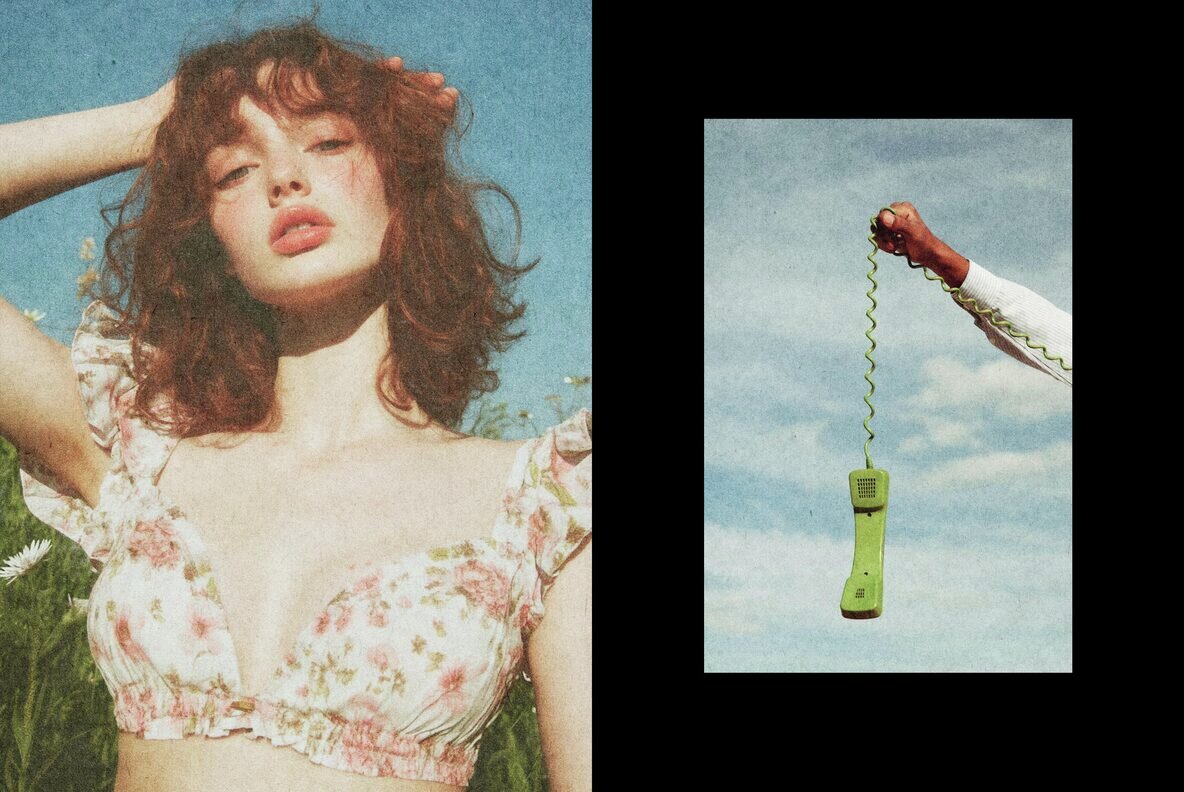 Grainy Vintage Photo Effect 5