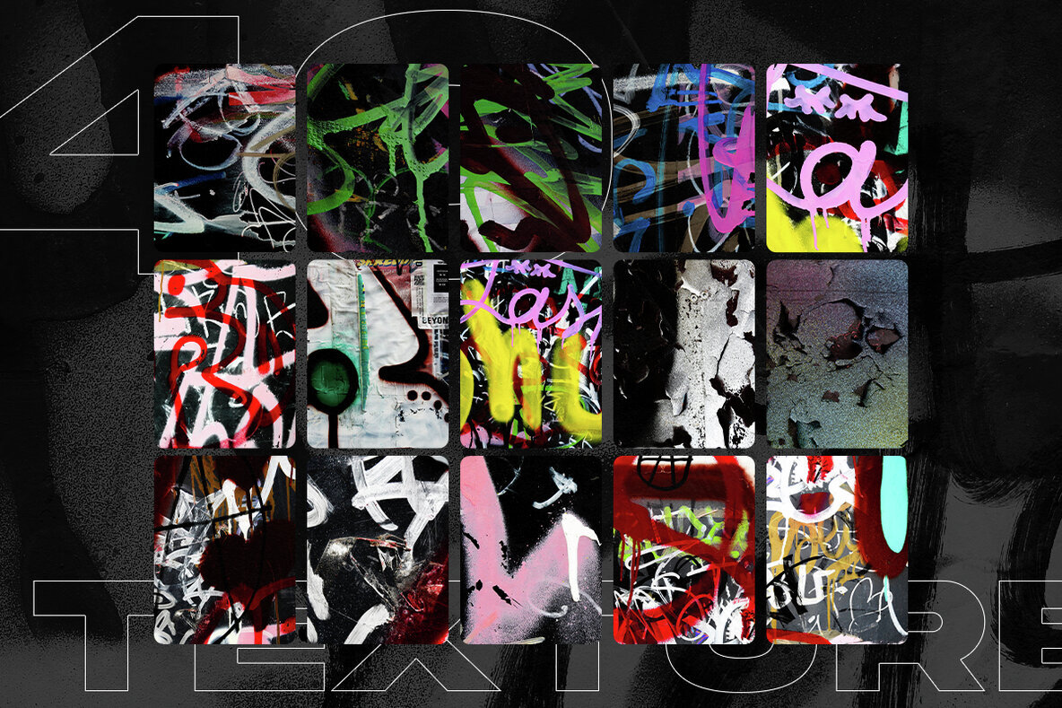 Streets   Graffiti Textures 3
