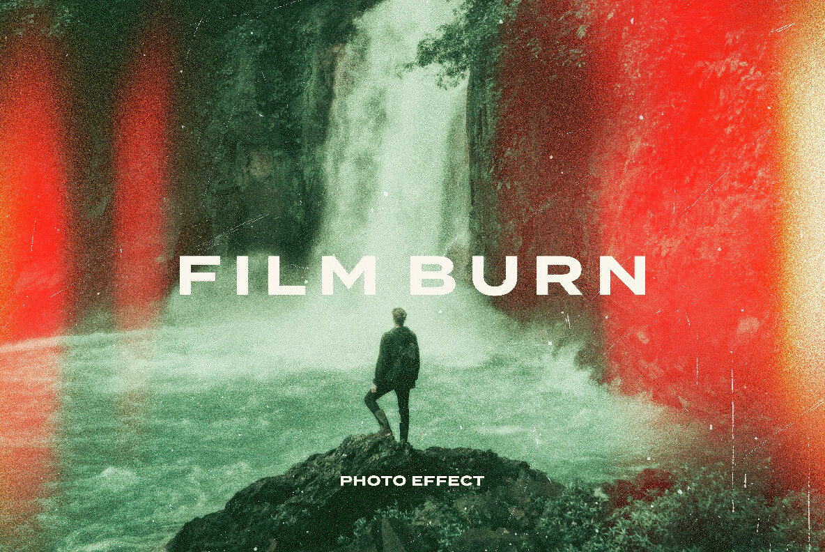 Film Burn Photo Effect 1