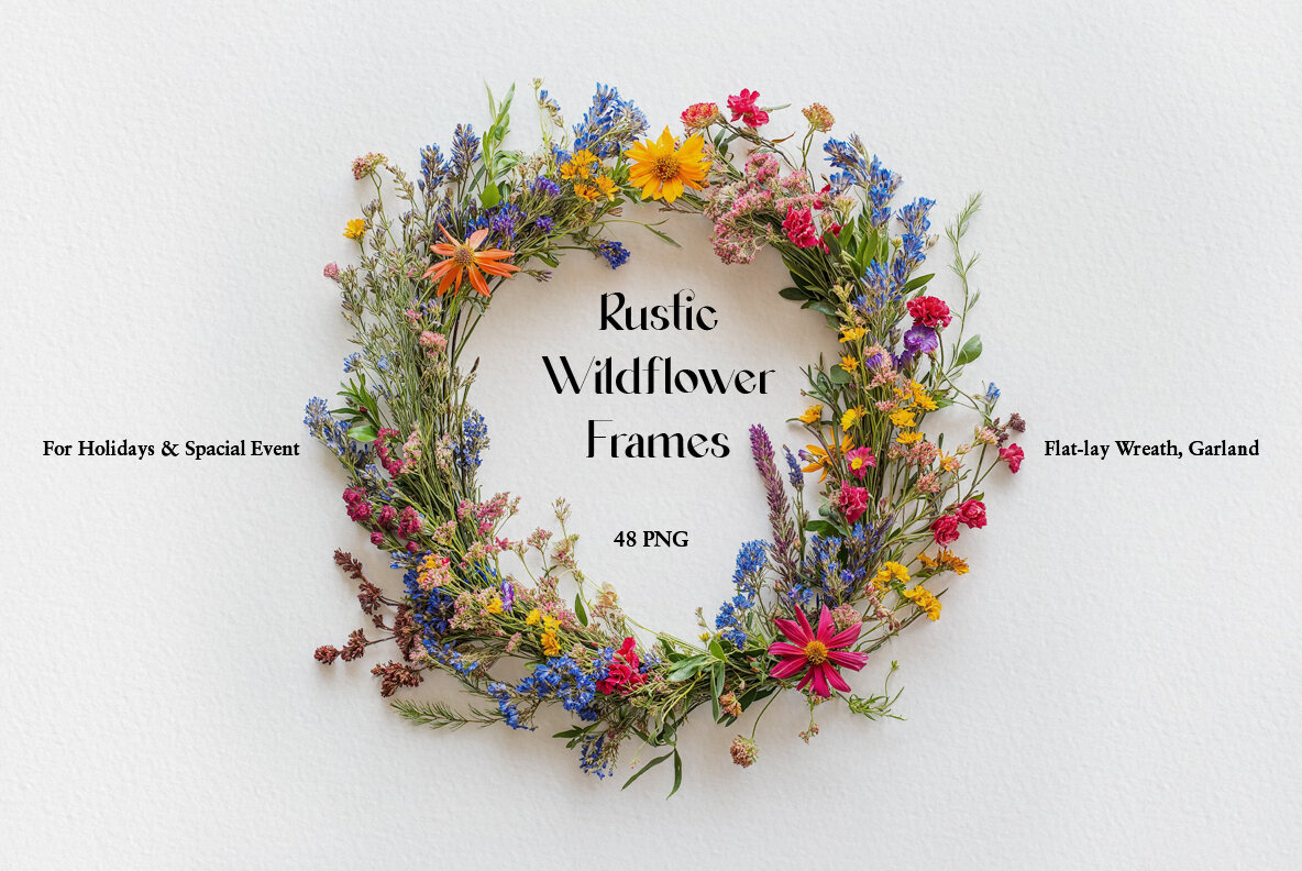 Rustic Wildflower Frames 5