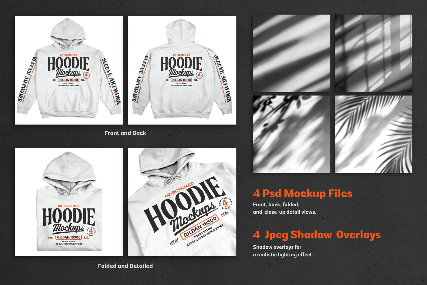Hoodie Mockup Bundle 2