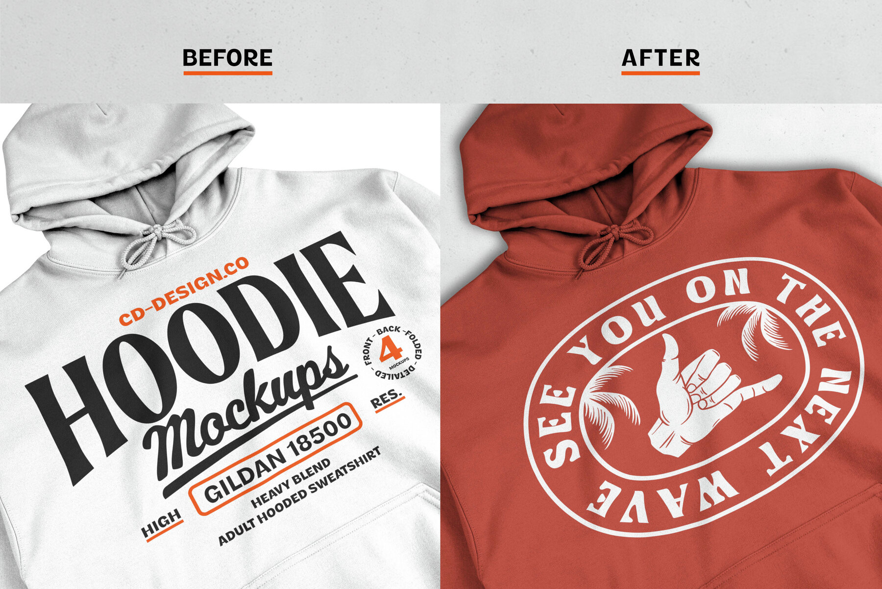 Hoodie Mockup Bundle 6