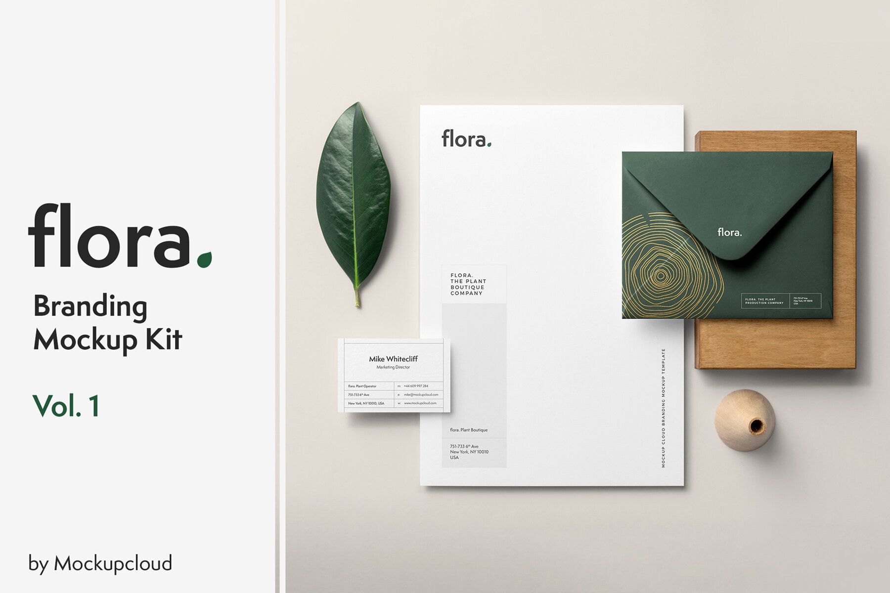 Flora Branding Mockups Kit v 2 1
