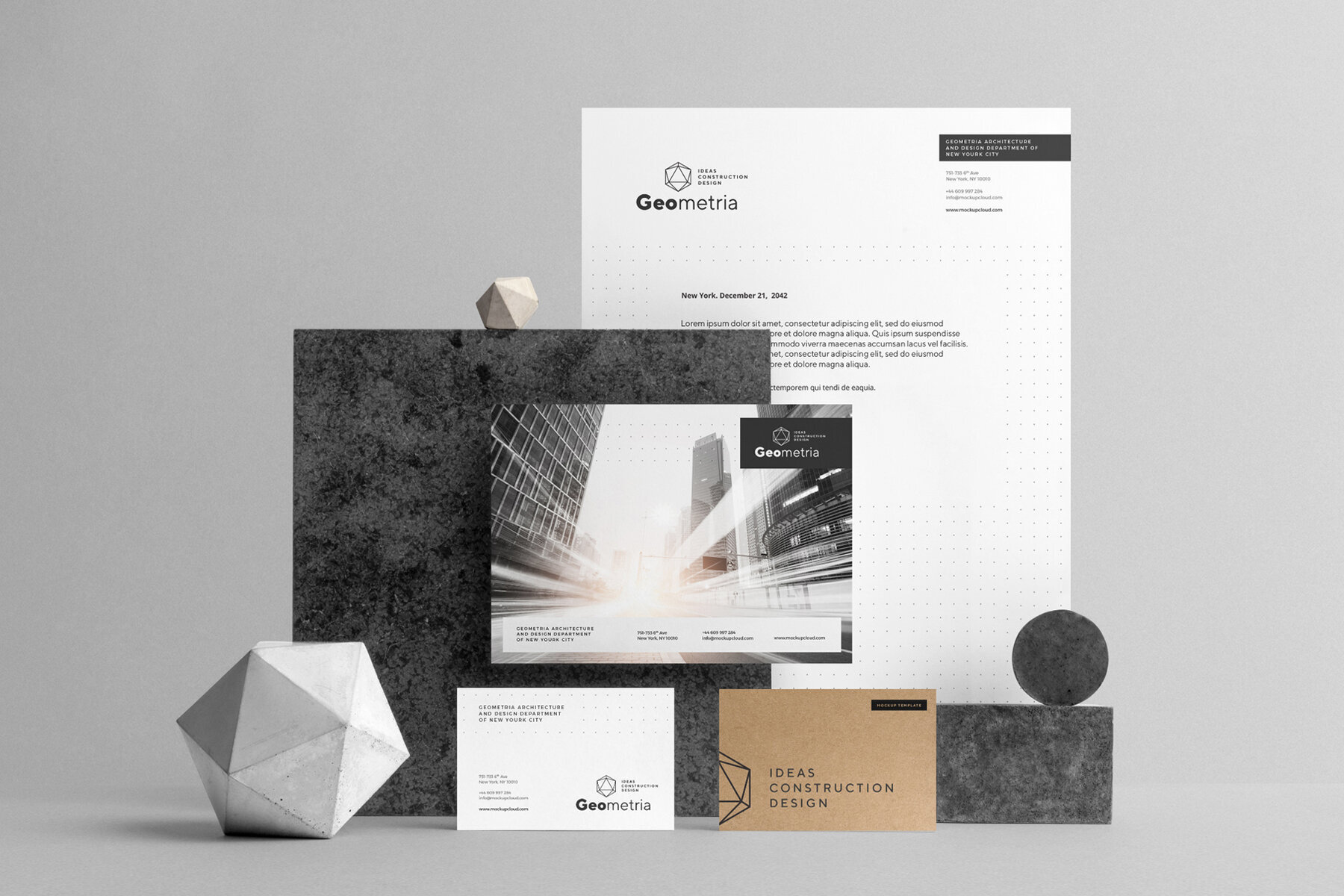 Geometria Branding Mockups Kit v 1 1