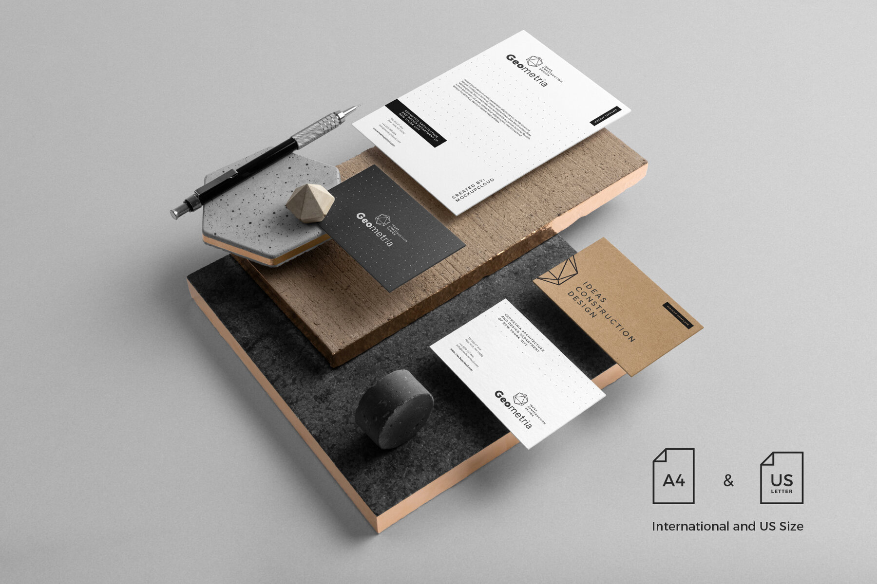 Geometria Branding Mockups Kit v 1 2
