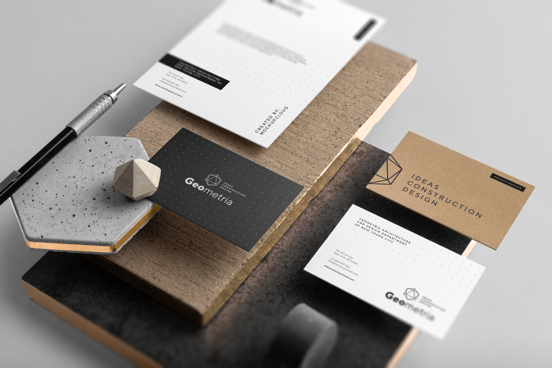 Geometria Branding Mockups Kit v 1 4