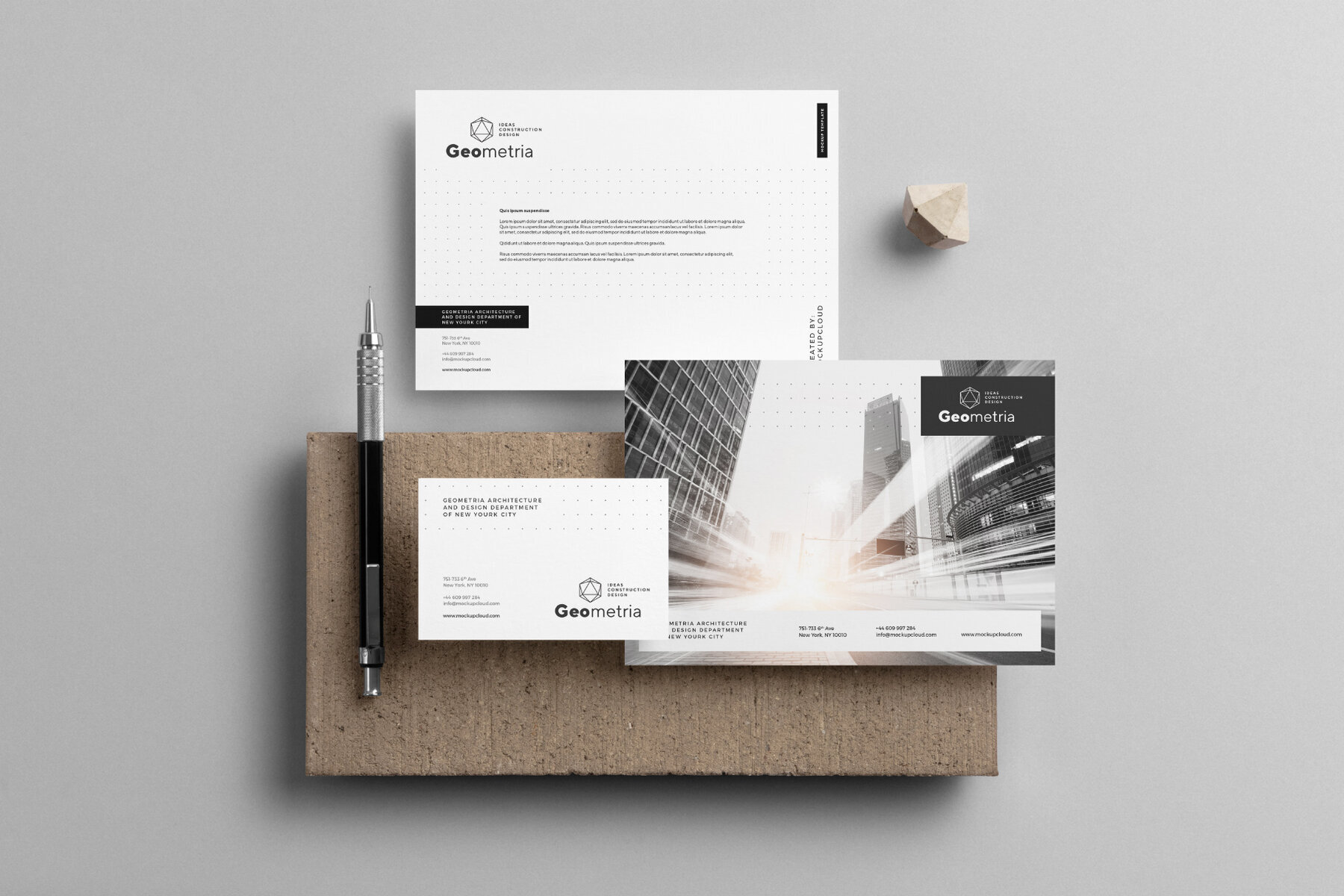Geometria Branding Mockups Kit v 2 1
