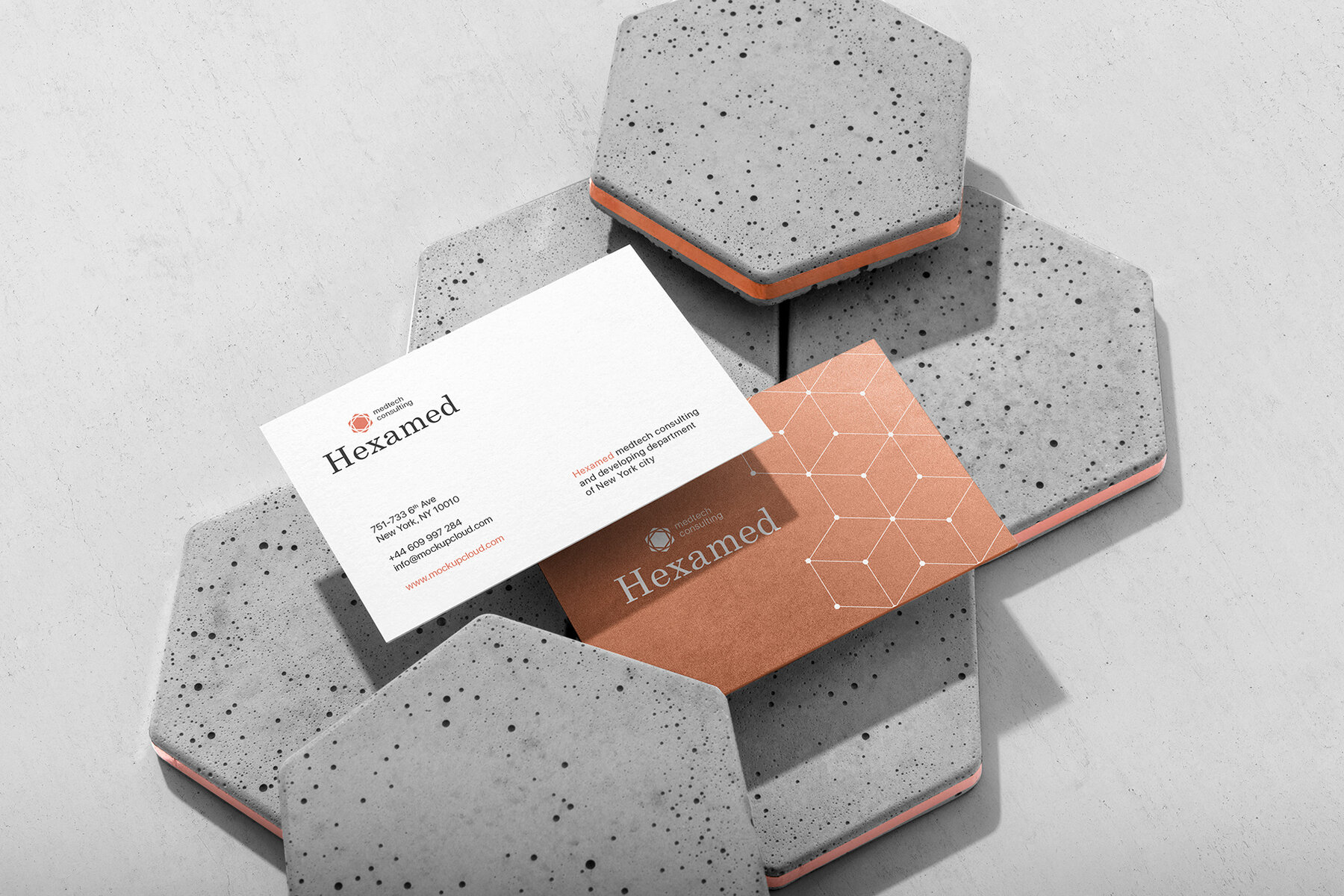 Hexamed Branding Mockups Kit 4