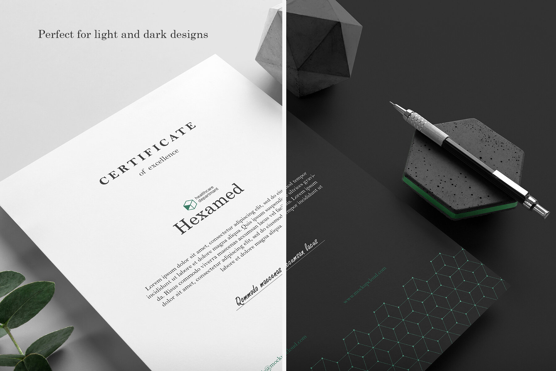 Hexamed Branding Mockups Kit 8