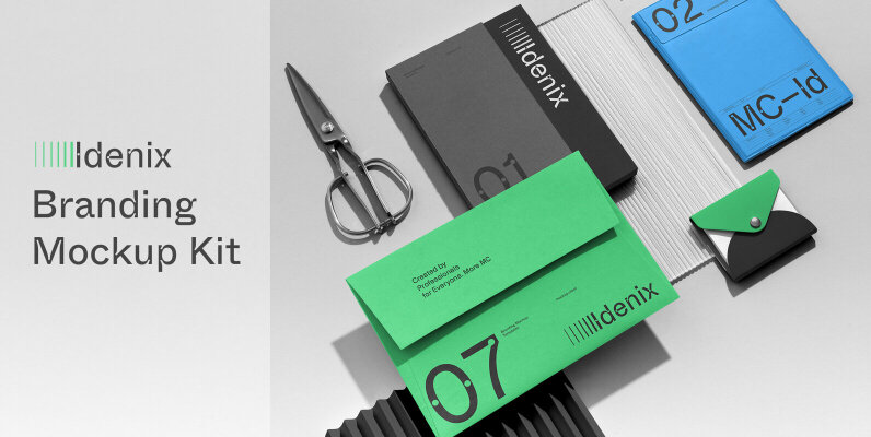 Idenix Branding Mockups Kit