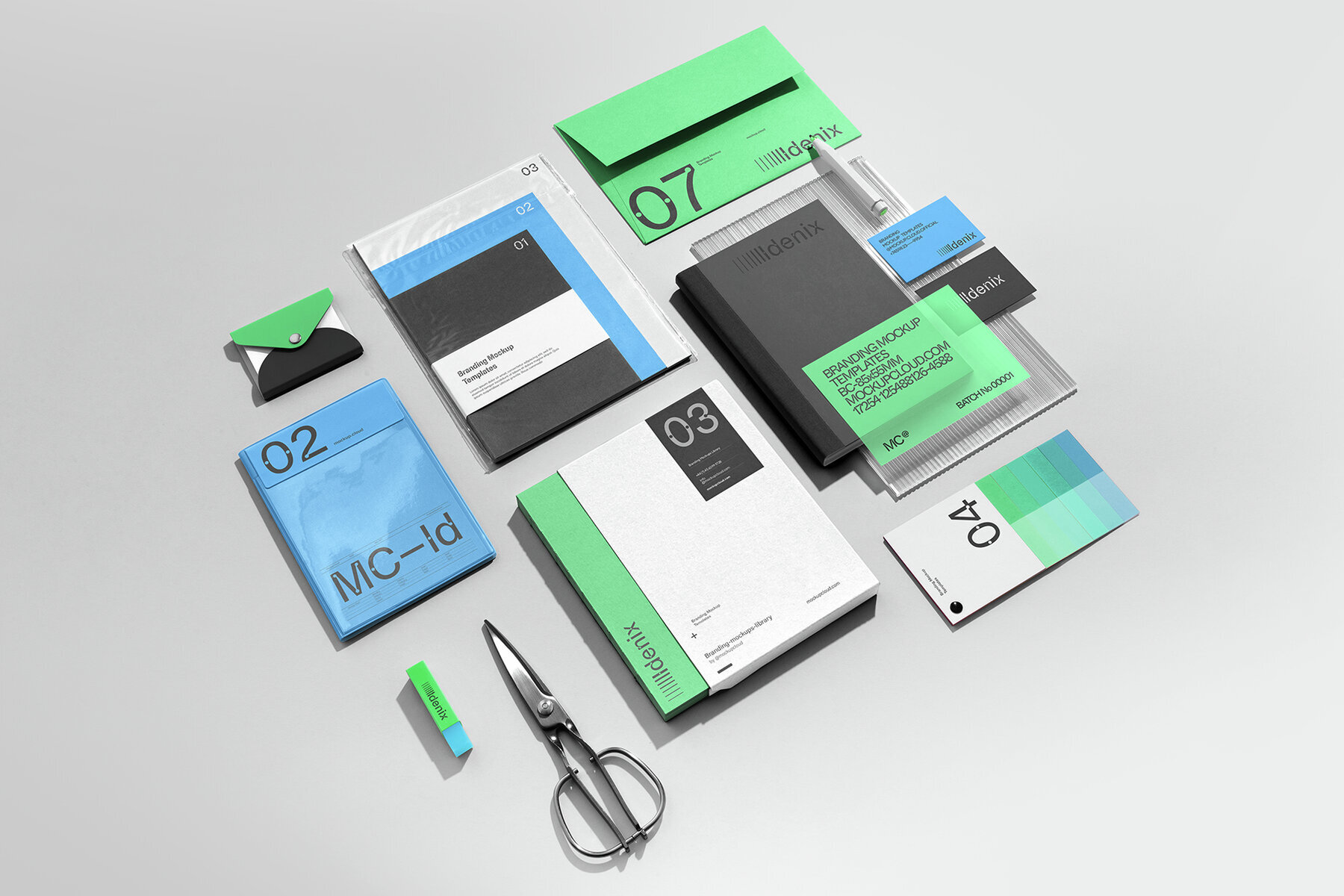 Idenix Branding Mockups Kit 2
