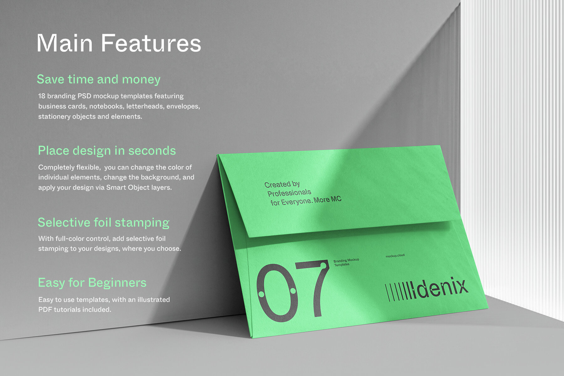 Idenix Branding Mockups Kit 15