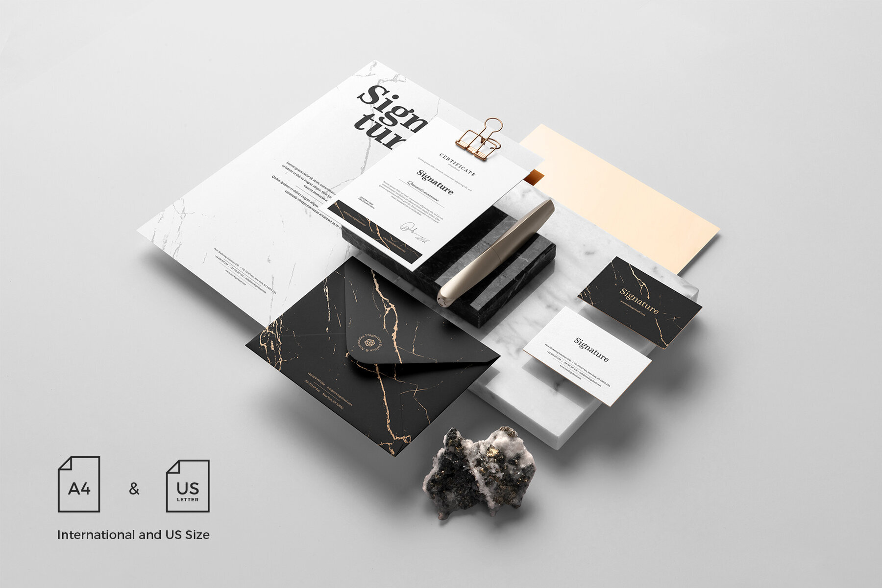 Signature Branding Mockups kit 2