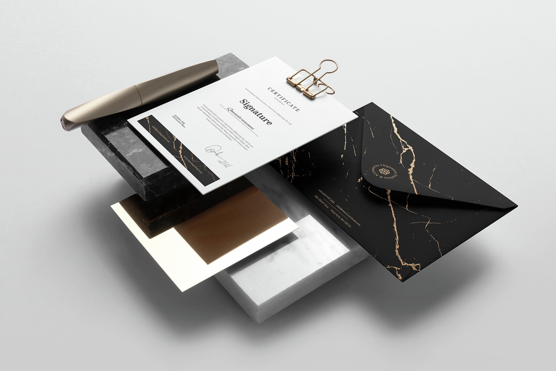 Signature Branding Mockups kit 6