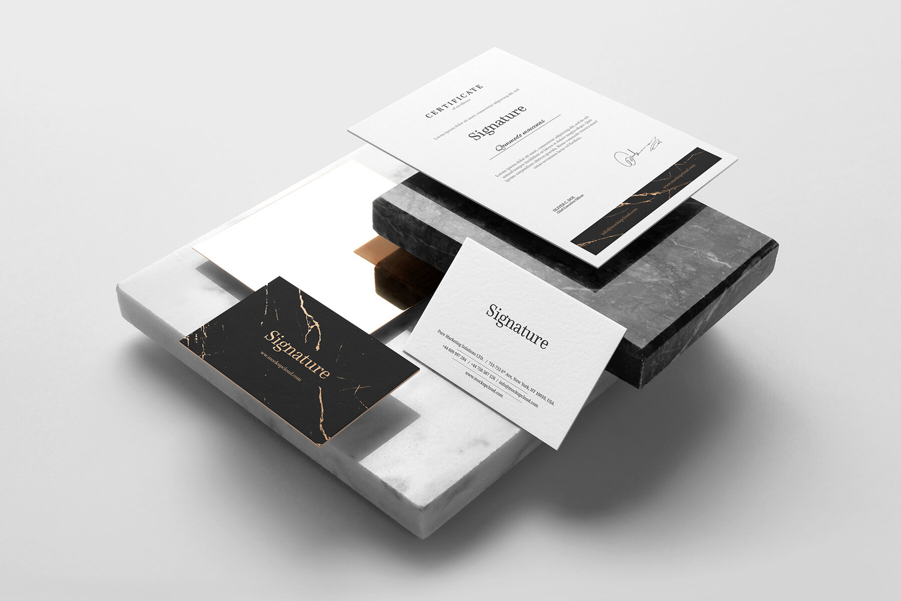 Signature Branding Mockups kit 9